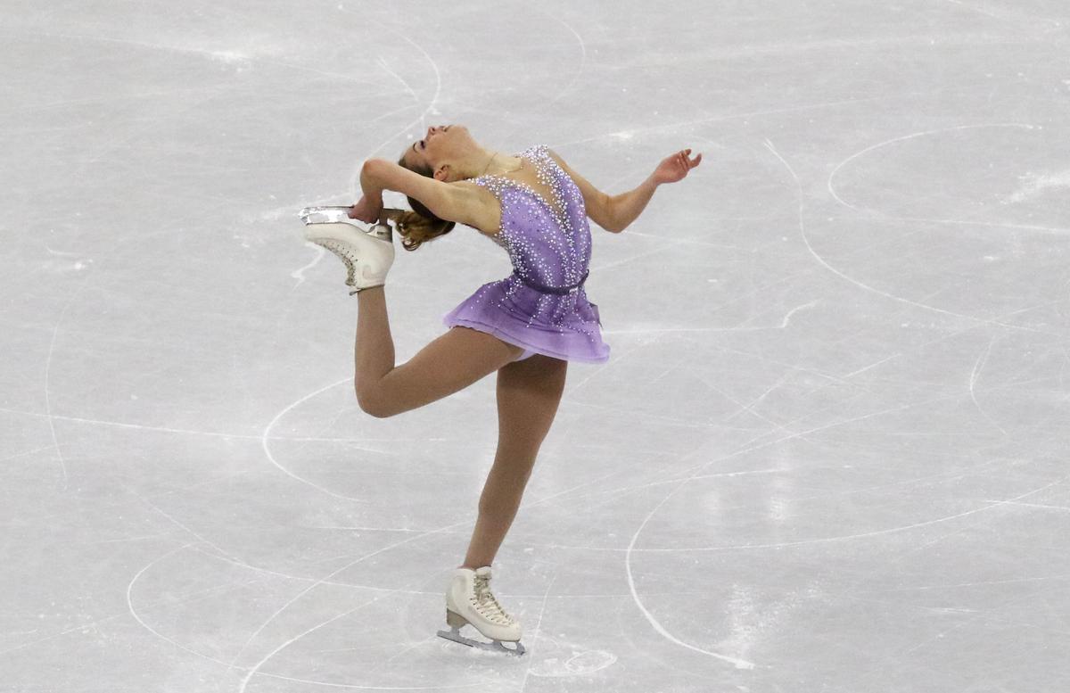 COB Expo: Isadora Williams marca a inauguração da pista de gelo da Arena de Inverno