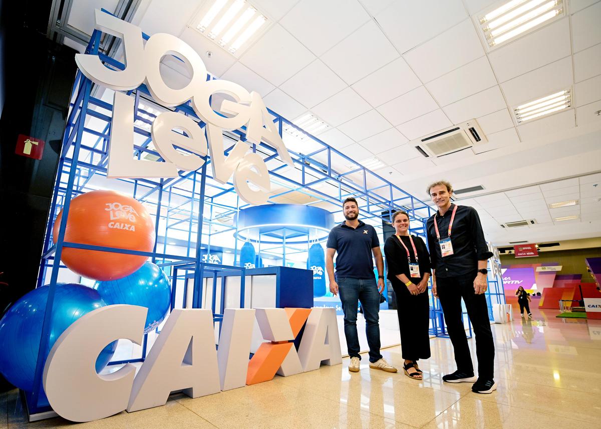 Gerente de Esportes da CAIXA reafirma apoio ao esporte da base ao topo em visita Centro de Convivência dos Jogos da Juventude 2025